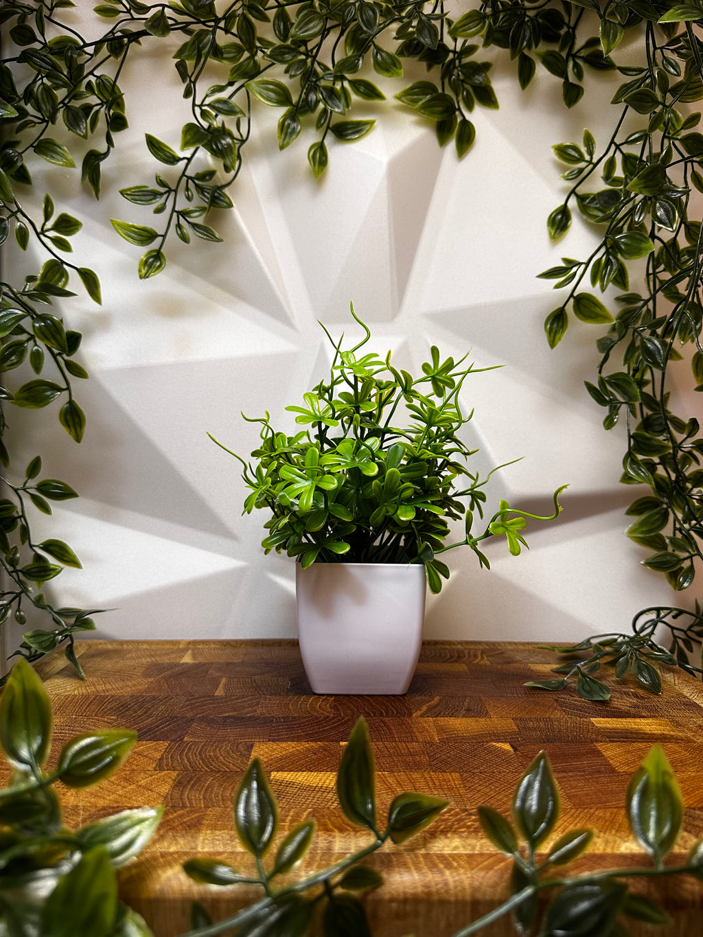 Artificial Plant - Star Leaf, 20 cm